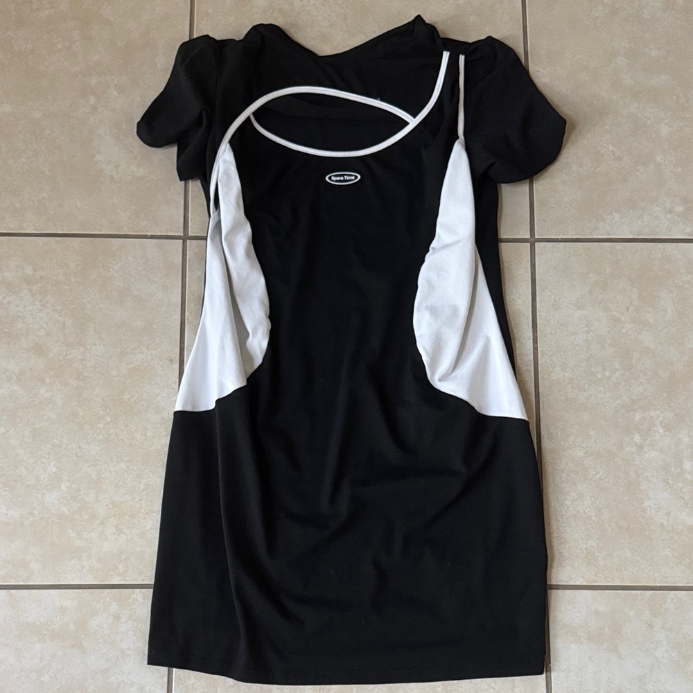 Black and White Dress